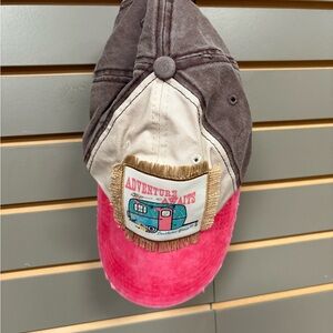 Pink and Brown Adventure Awaits Hat by Southern Junkie